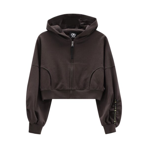 Maglia c/capp. z/lunga felpa ragazza