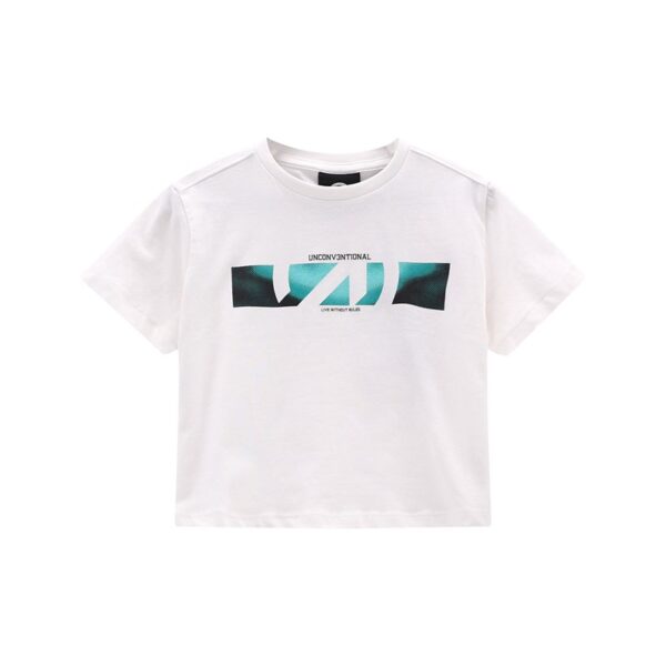 T-shirt m/c. jersey strech ragazza