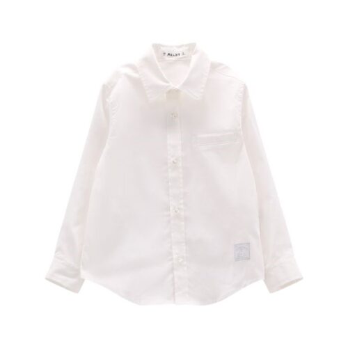 Camicia m/l.popeline stretch bambino
