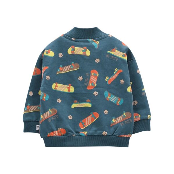 Maglia m/l.z/lunga felpa baby m.