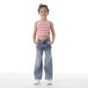 Pantalone denim stretch ragazza