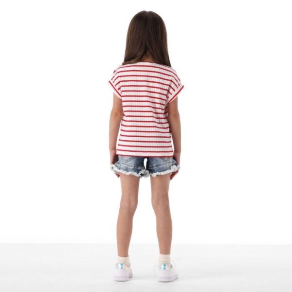 Short denim stretch ragazza
