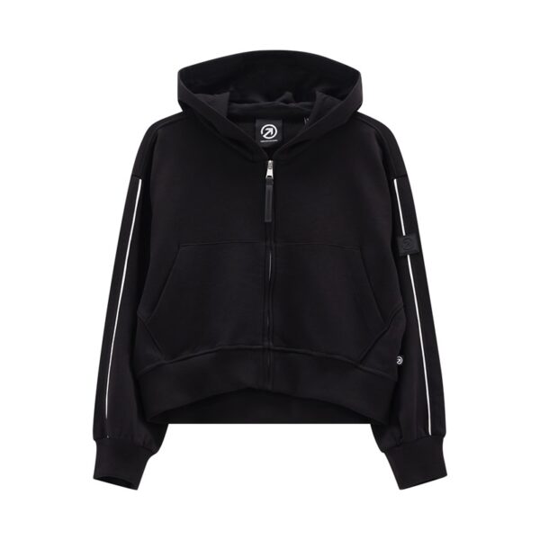 Maglia c/capp. z/lunga felpa ragazza