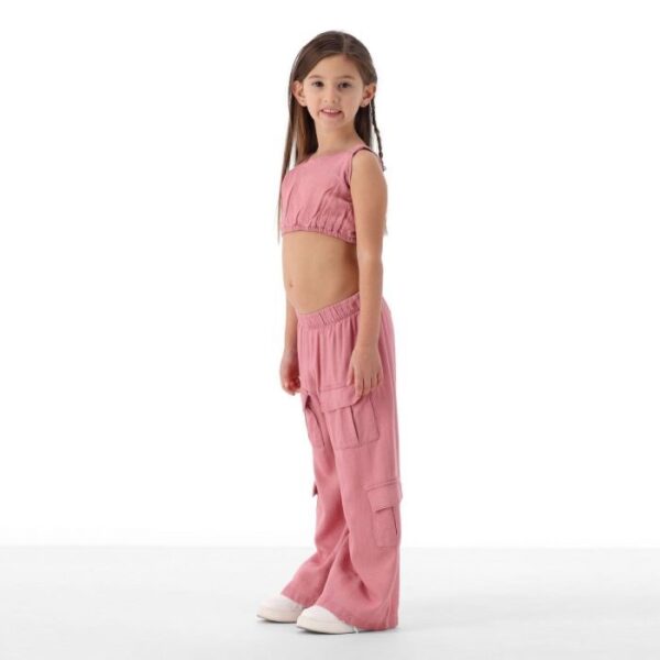 Pantalone  viscosa lino ragazza