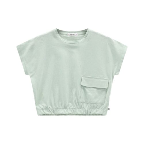 T-shirt g/collo m/c.jersey ragazza