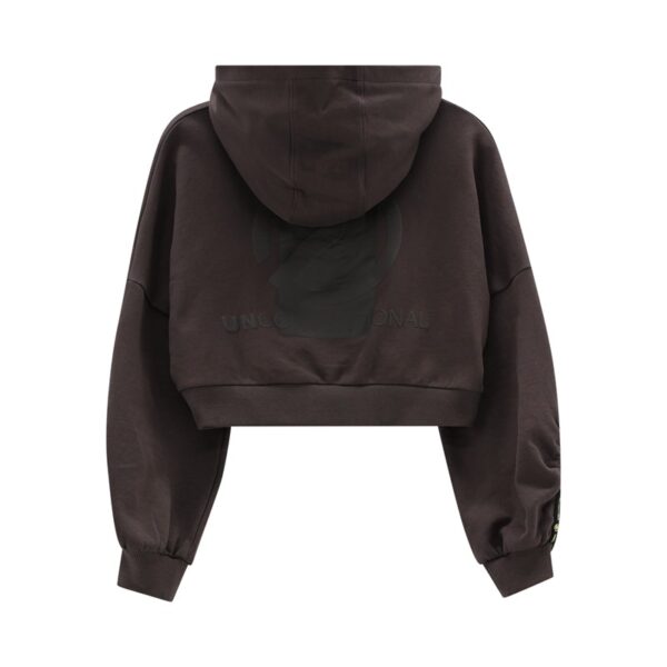 Maglia c/capp. z/lunga felpa ragazza