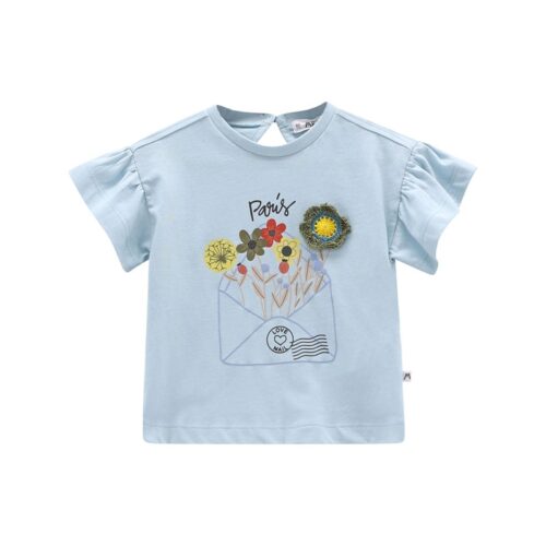 T-shirt m/c.jersey bambina