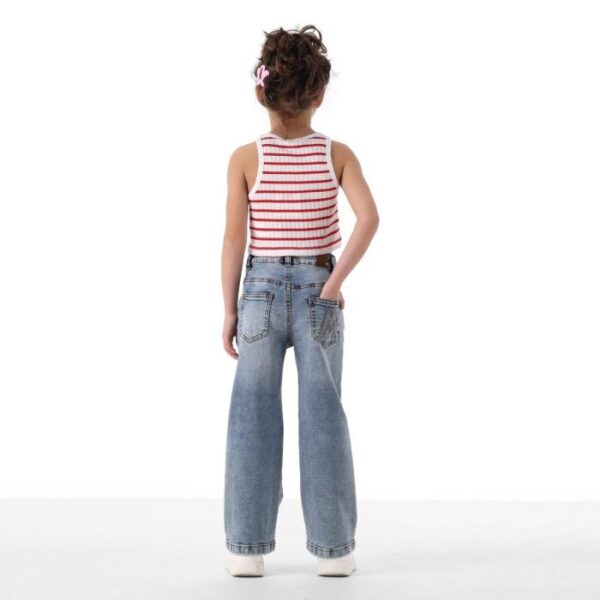Pantalone denim stretch ragazza