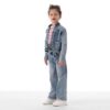 Giubbino denim stretch ragazza