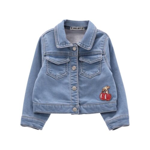 Giubbino denim stretch baby f.
