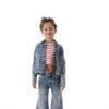 Giubbino denim stretch ragazza