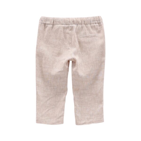 Pantalone misto lino baby m.