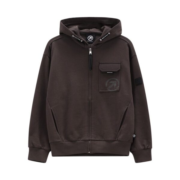 Maglia c/capp. z/lunga felpa ragazzo