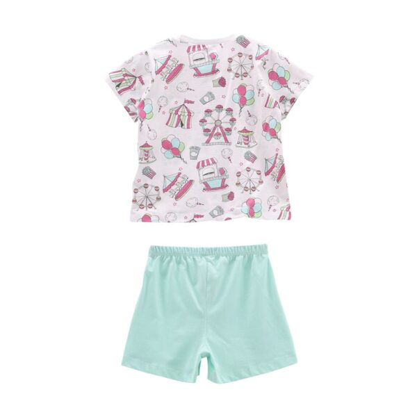 Pigiama corto jersey ragazza