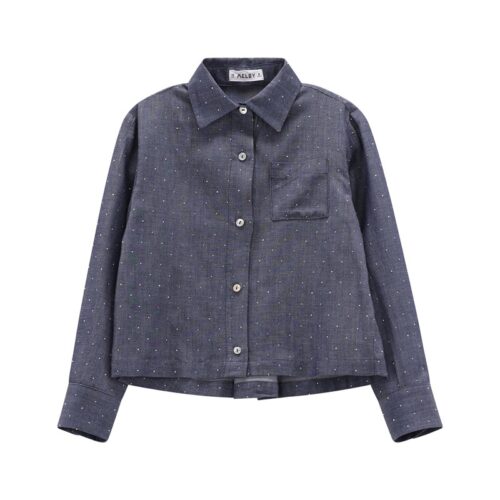 Camicia m/l.cambray ragazza